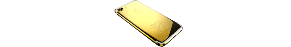 förgylld iphone 